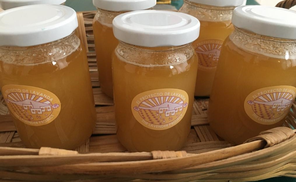 Miel de Abeja de Flor de Lavanda