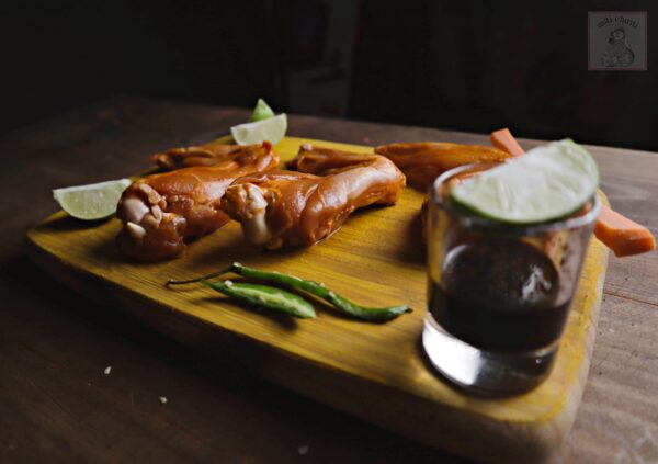 Alas Adobadas de Pollo