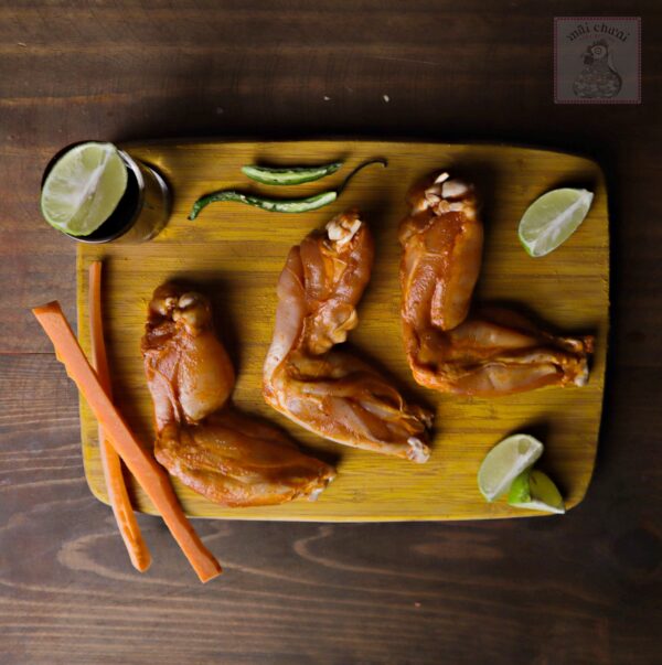 Alas Adobadas de Pollo