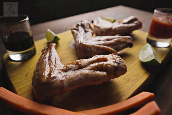 Alas Adobadas de Pollo